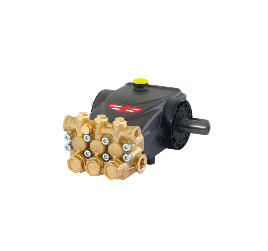 Interpump高温型高压柱塞泵用于清洗设备及工艺输送
