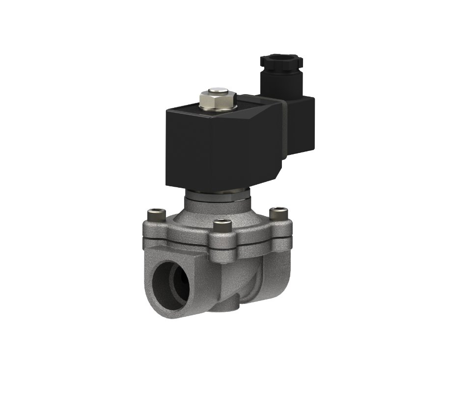 AWS二位二通不锈钢材质电磁阀适用于中性液体