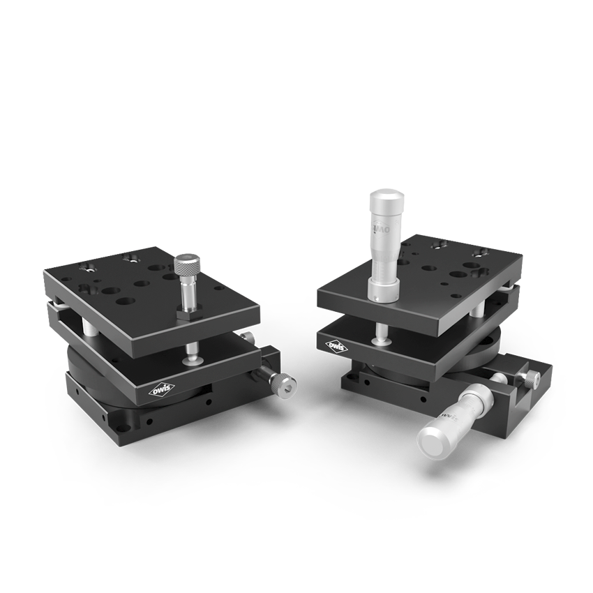 OWIS精密机械与光机系统RT 25滑块采用抗变形铝制成