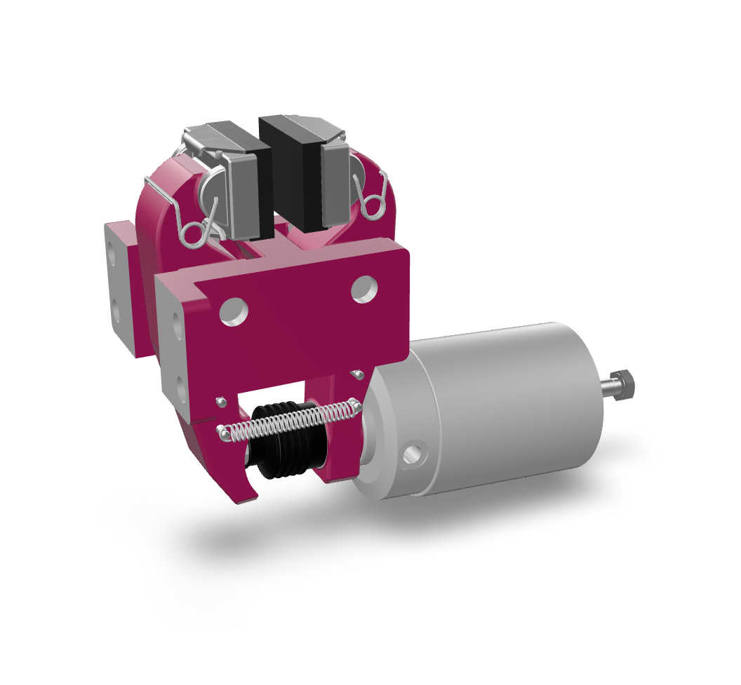 ATEK Drive浮动卡钳式制动器开启方式可为液压/弹簧组合结构