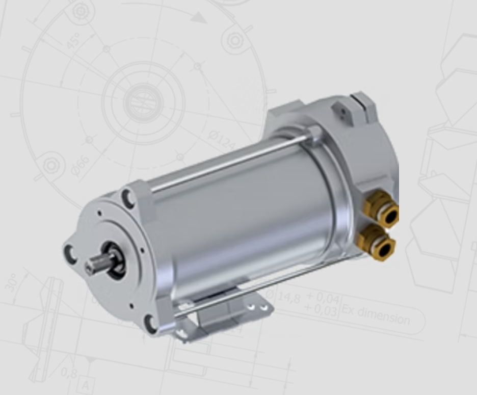  ELNOR 直流防爆电机BA-AP80S带自动复位的过载保护