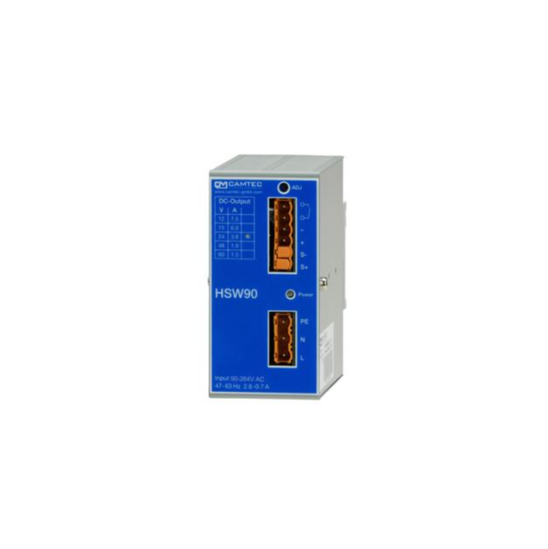 卡姆泰克Camtec HSD1000系列三相DIN导轨式AC/DC电源